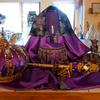 Royalty ~ Dining with the King set $325. Full Size King’s cape, 2’ Elegant Scepter with display wedge, jeweled Crown, Base and Orb